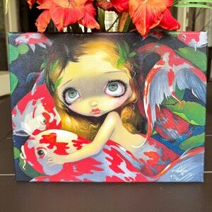 Jasmine Becket Griffith Amongst the Koi Limited Edition Print 11 x 14